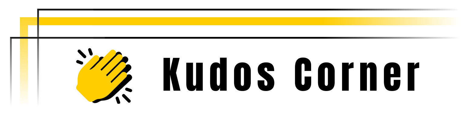 Kudos Corner